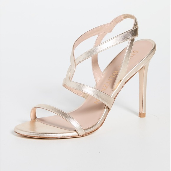 Stuart Weitzman
Women's Soiree 100 High Heel Sandals Metallic finish size 8 - Picture 5 of 16